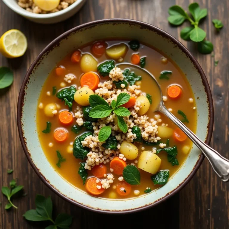 Protein-Packed Quinoa Chicken Soup