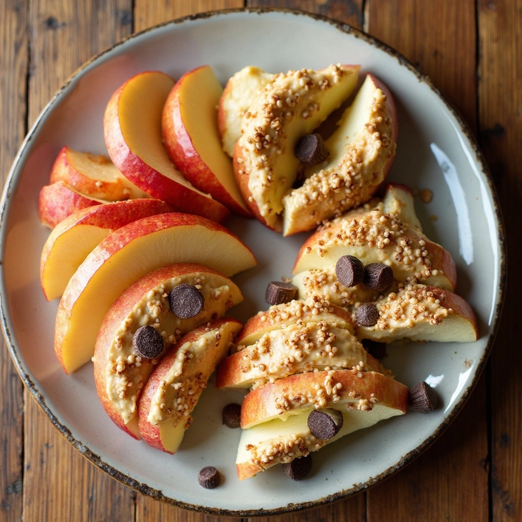 Almond Butter Apple Slices
