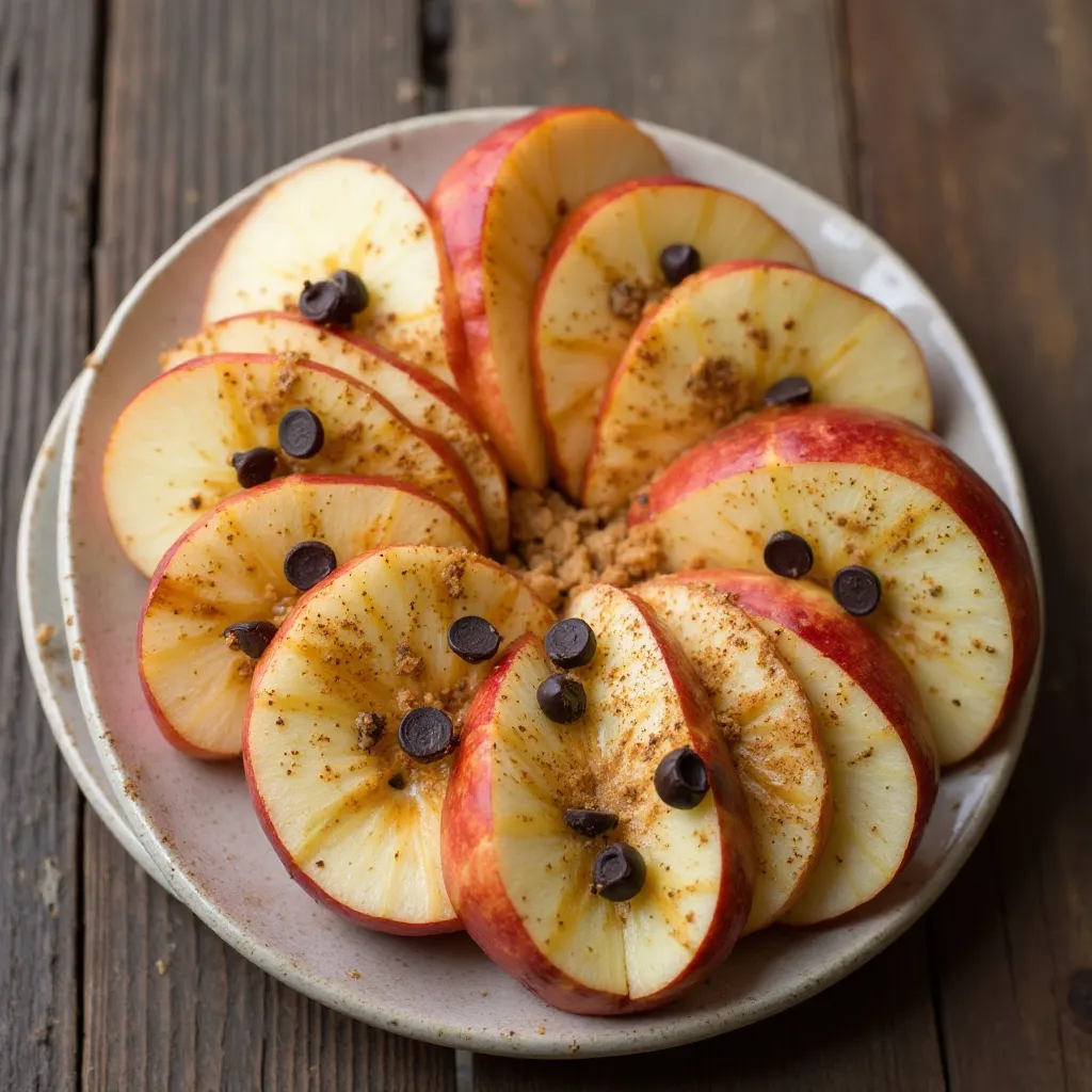 Apple Slices with Almond Butter