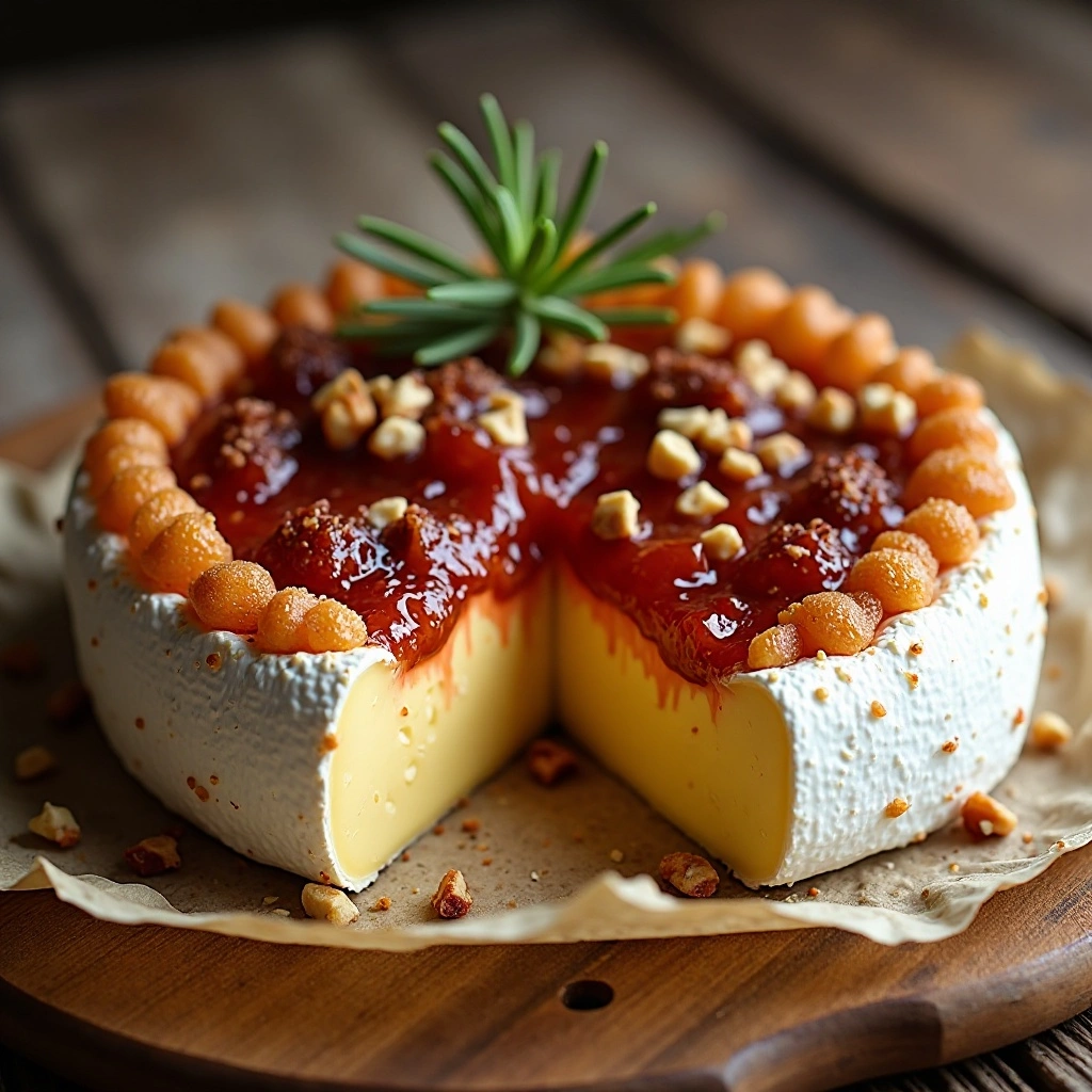 Baked Brie with Jam