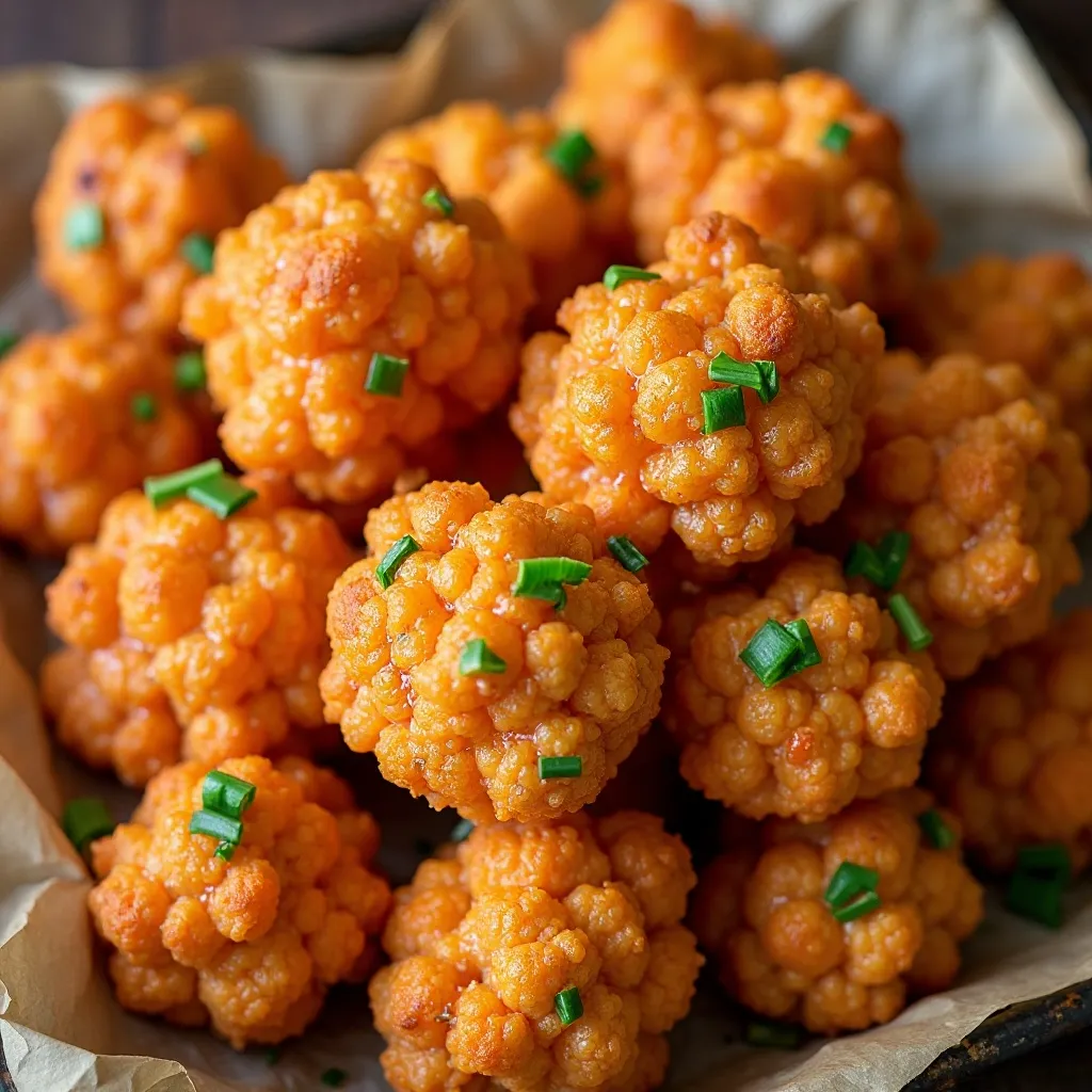 Buffalo Cauliflower Bites