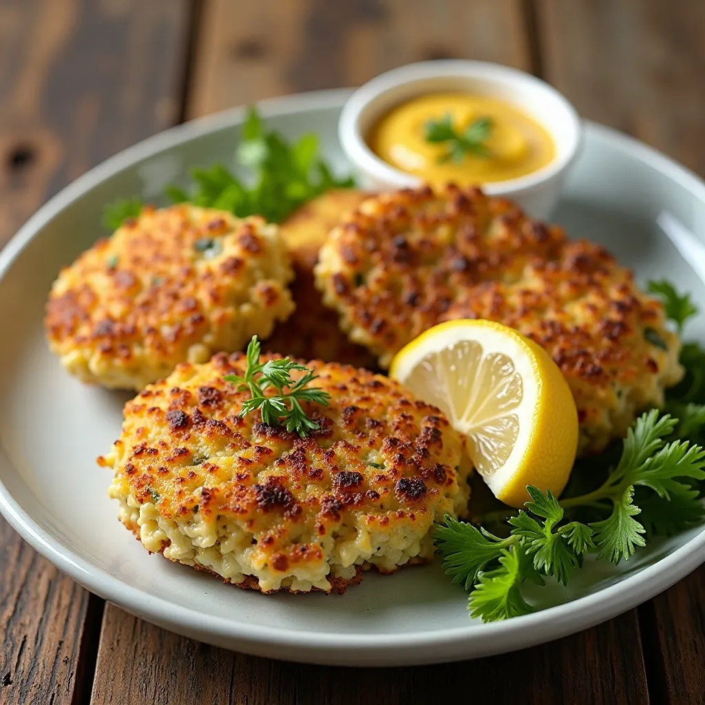 Crab Cakes with Remoulade Sauce