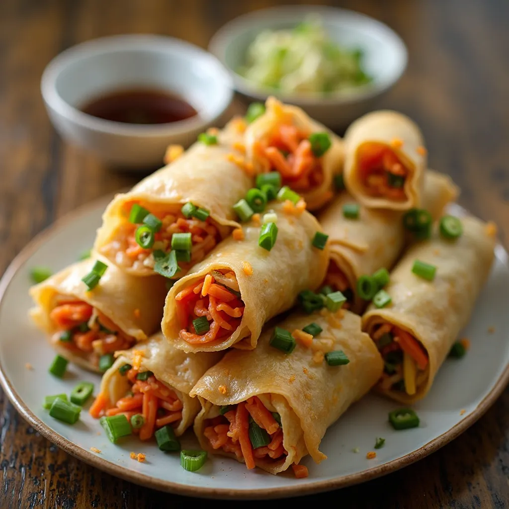 Crispy Vegetable Spring Rolls