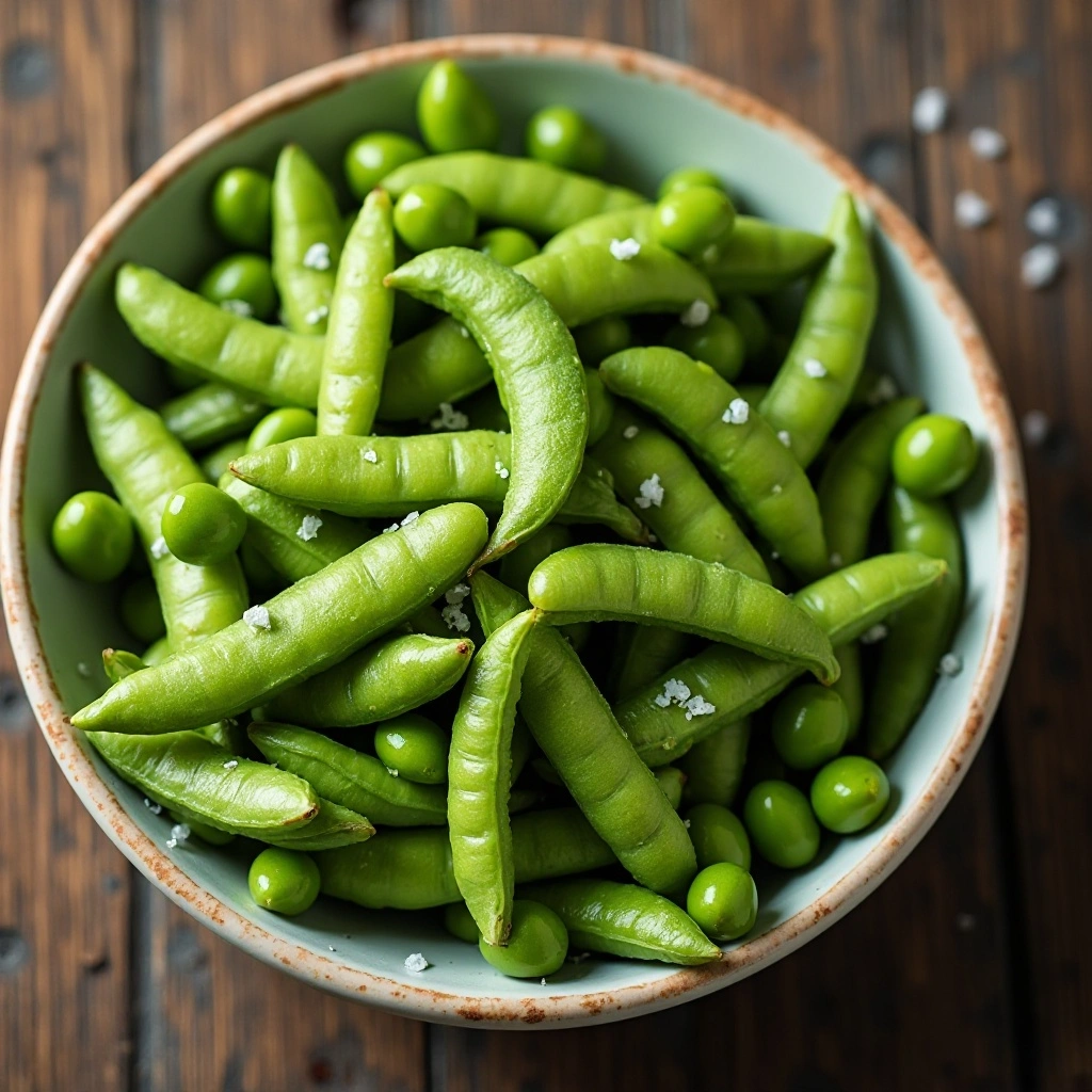 Edamame with Sea Salt