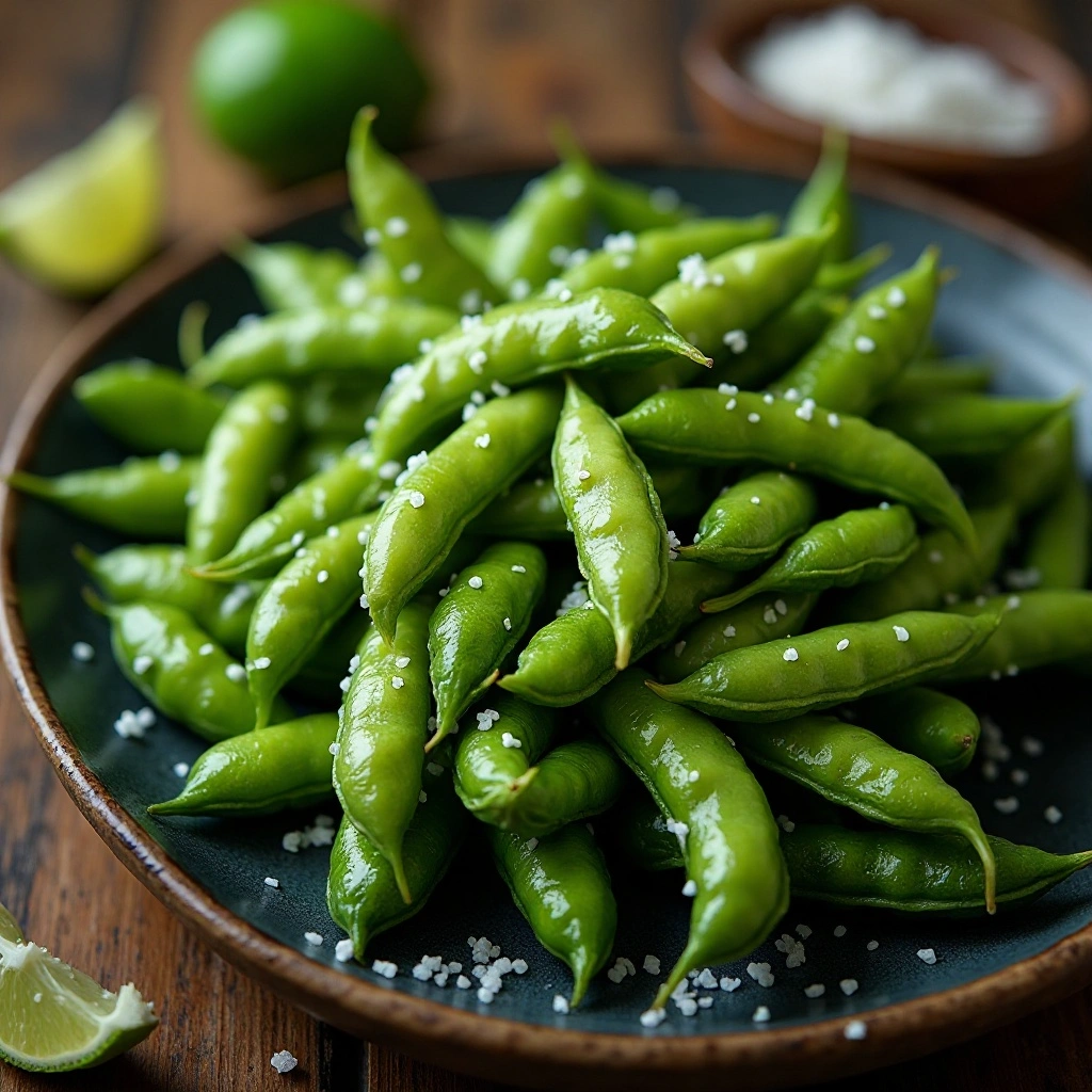 Edamame with Sea Salt