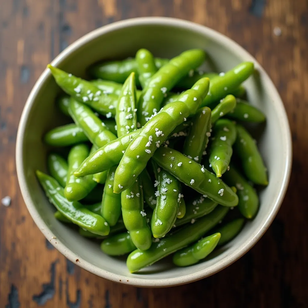 Edamame with Sea Salt