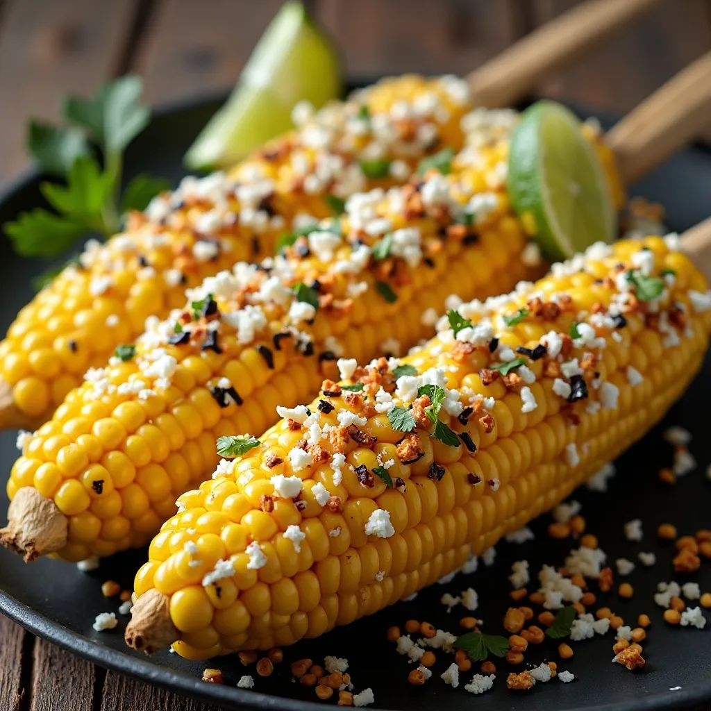 Elote (Mexican Street Corn) Skewers