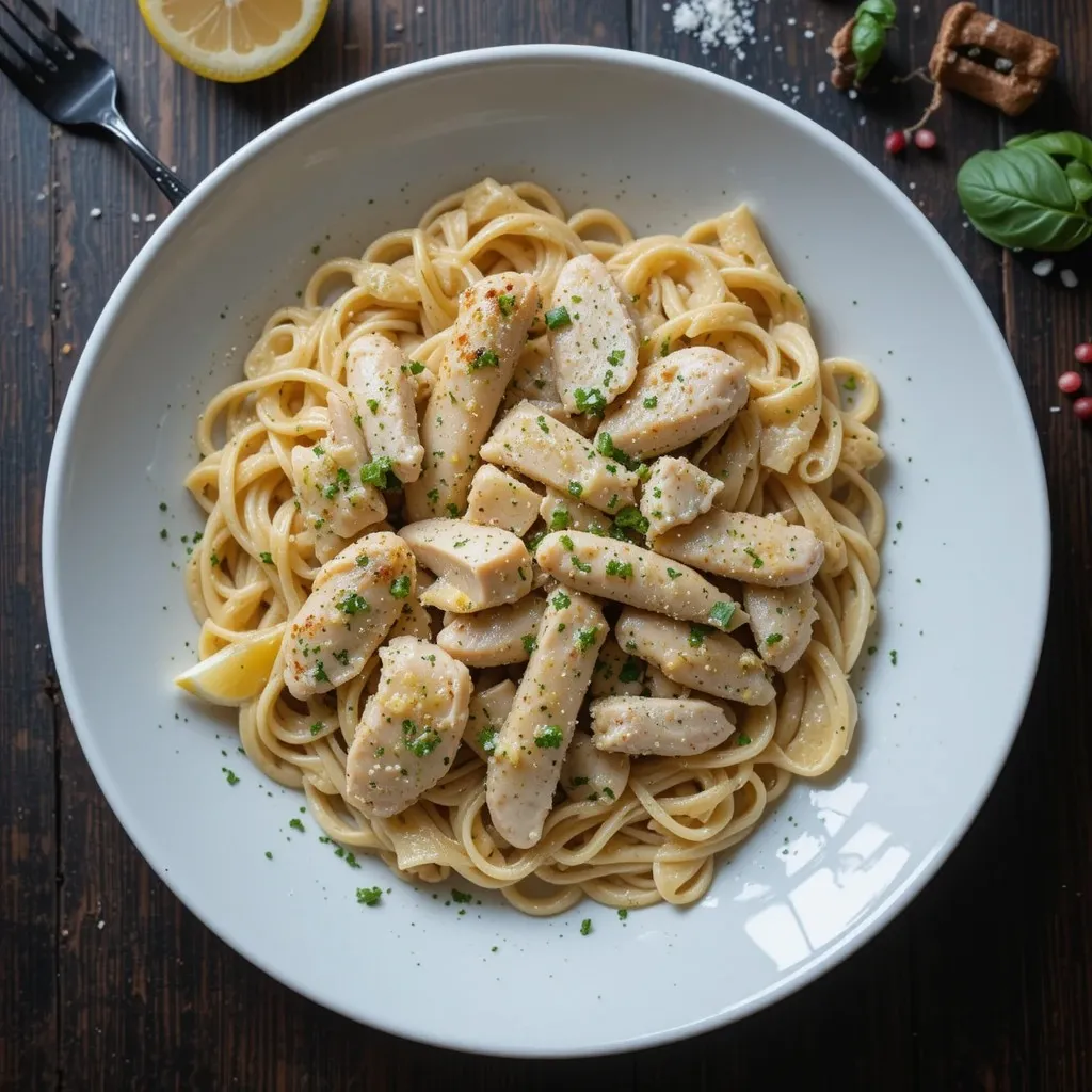 Lemon Herb Chicken Pasta