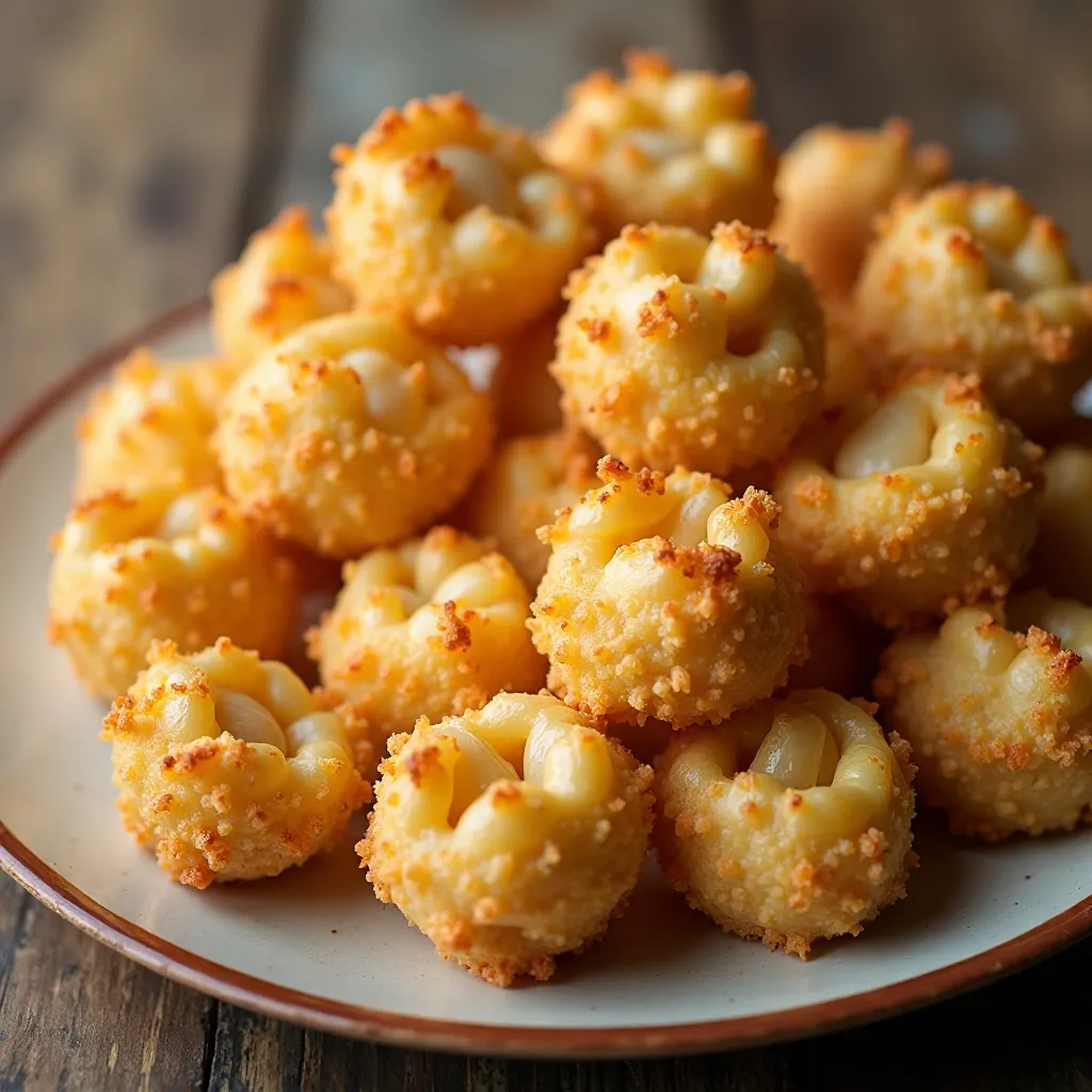 Lobster Mac and Cheese Bites