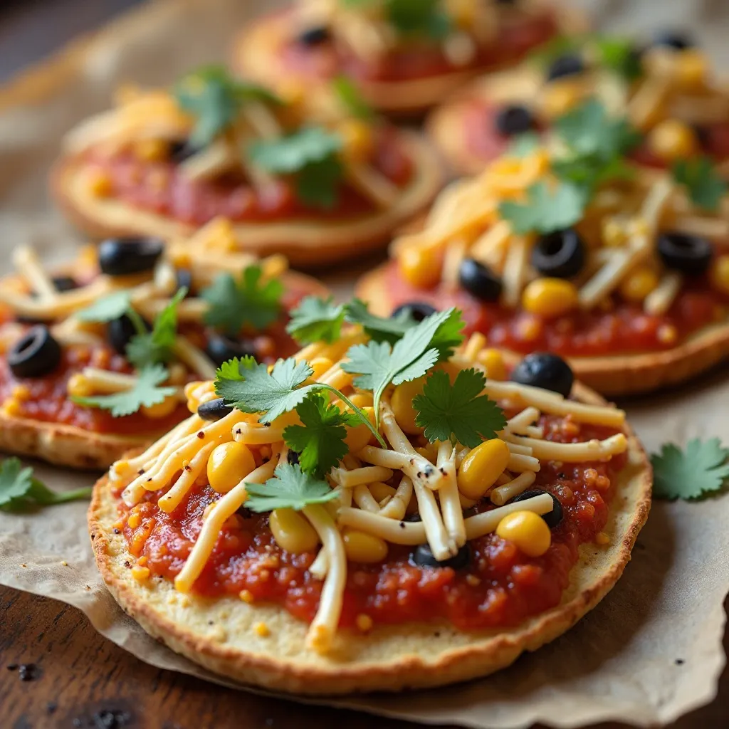 Mexican Pizza Bites