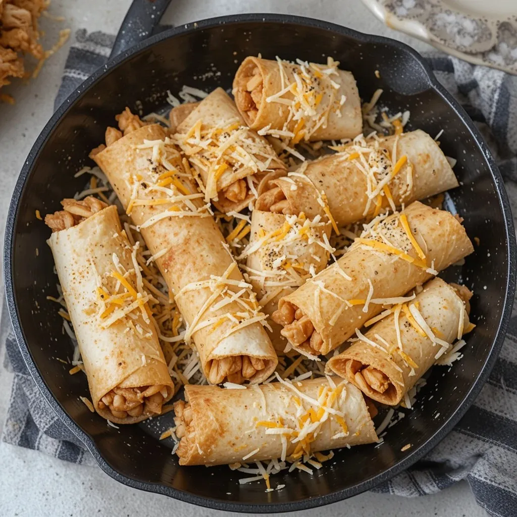 Mini Chicken Taquitos