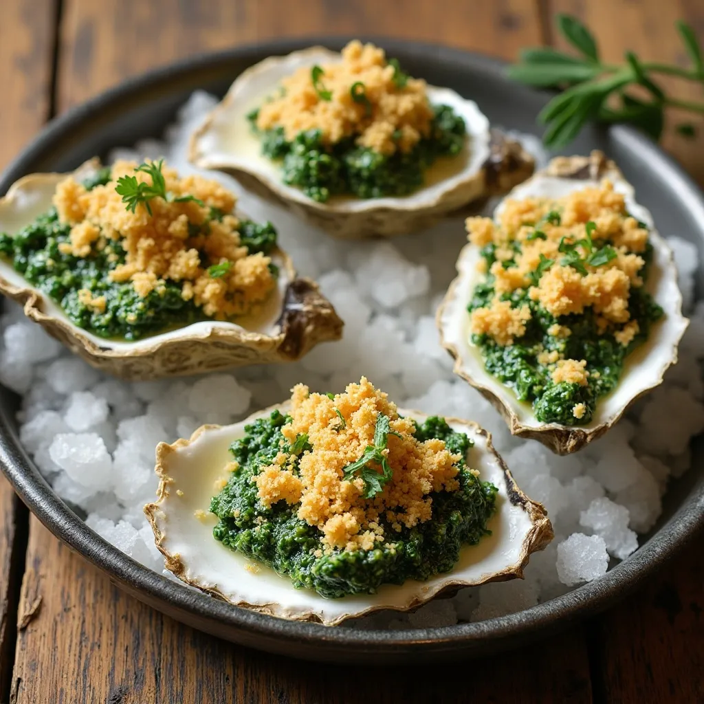 Oysters Rockefeller