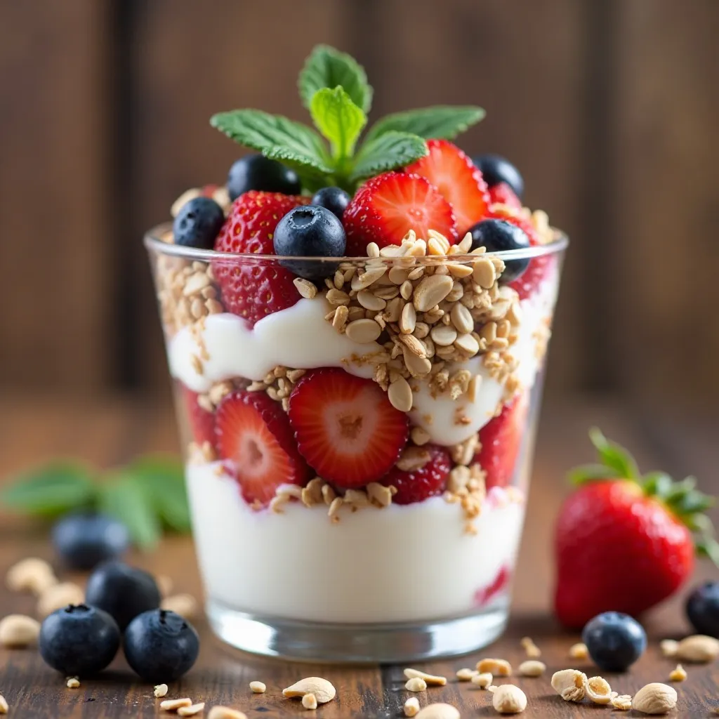 Protein-Packed Greek Yogurt Parfait Cups