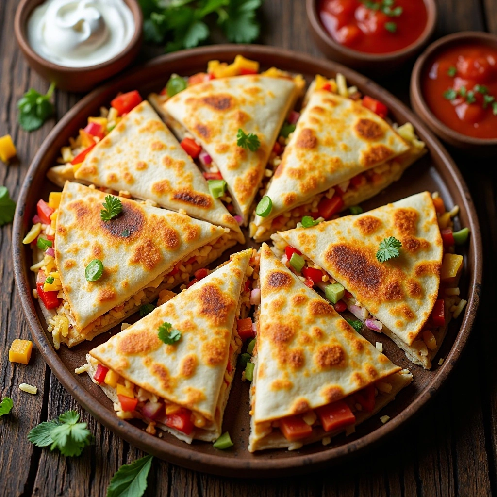 Quesadilla Triangles