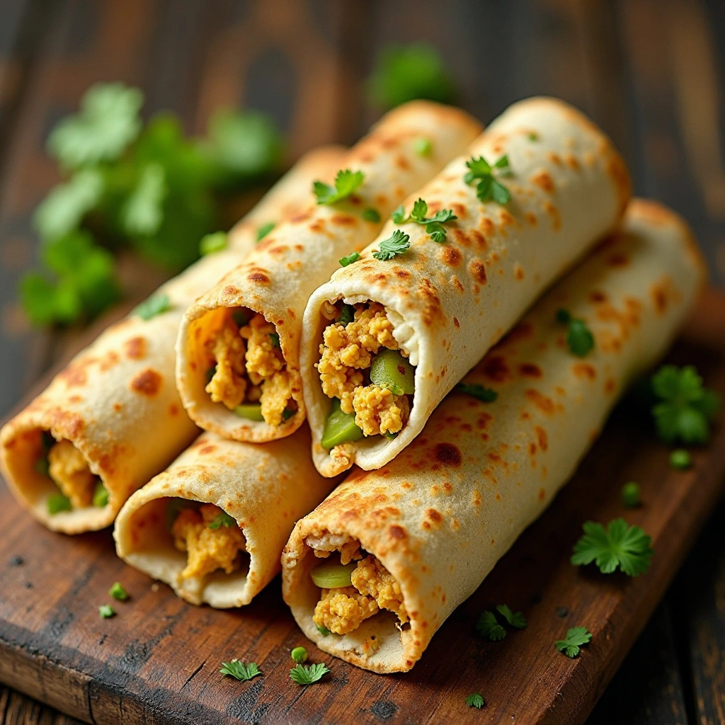 Salsa Verde Chicken Taquitos