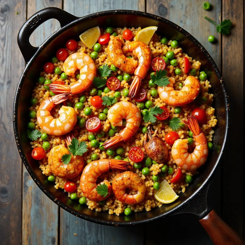 Seafood Paella for Two