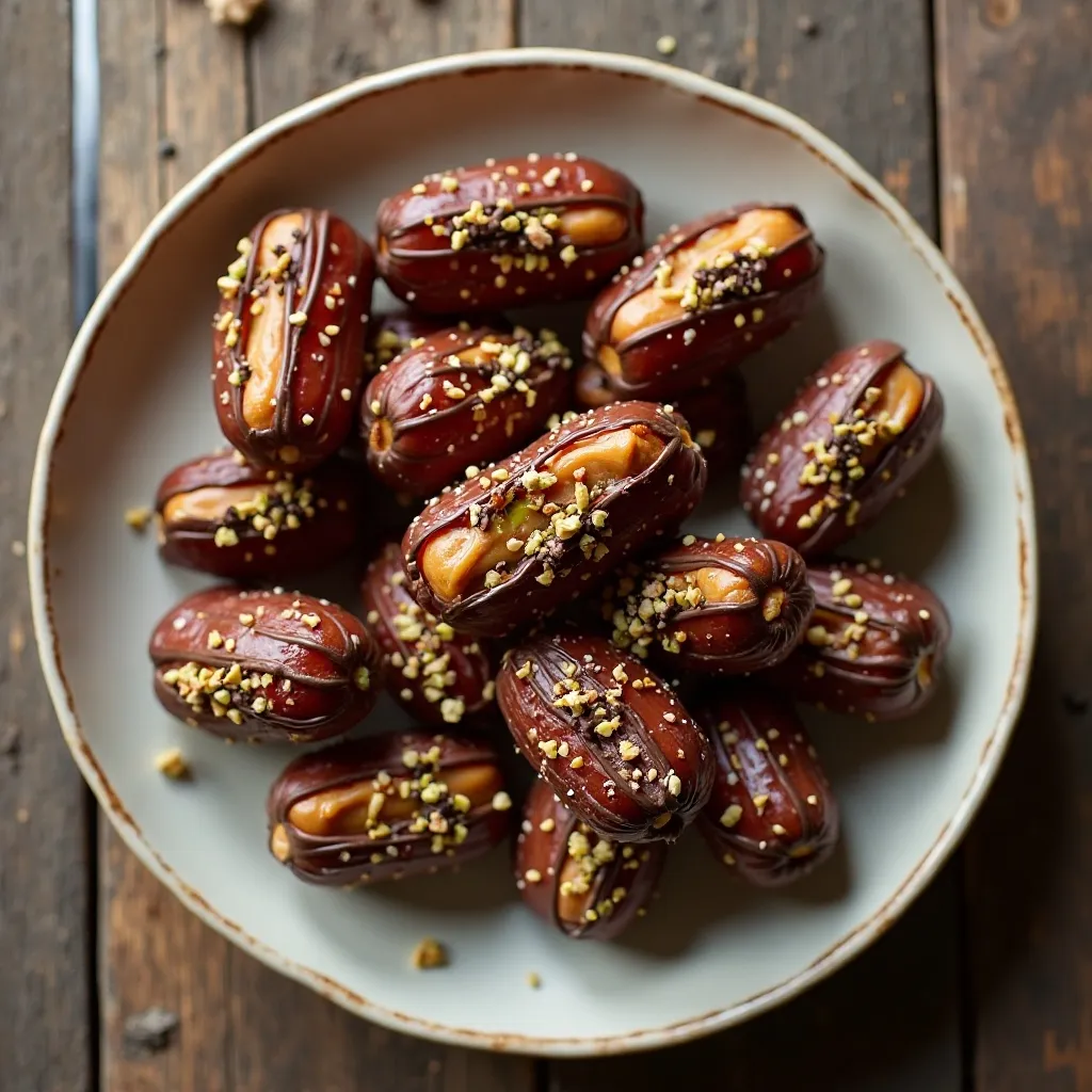 Stuffed Dates with Nut Butter