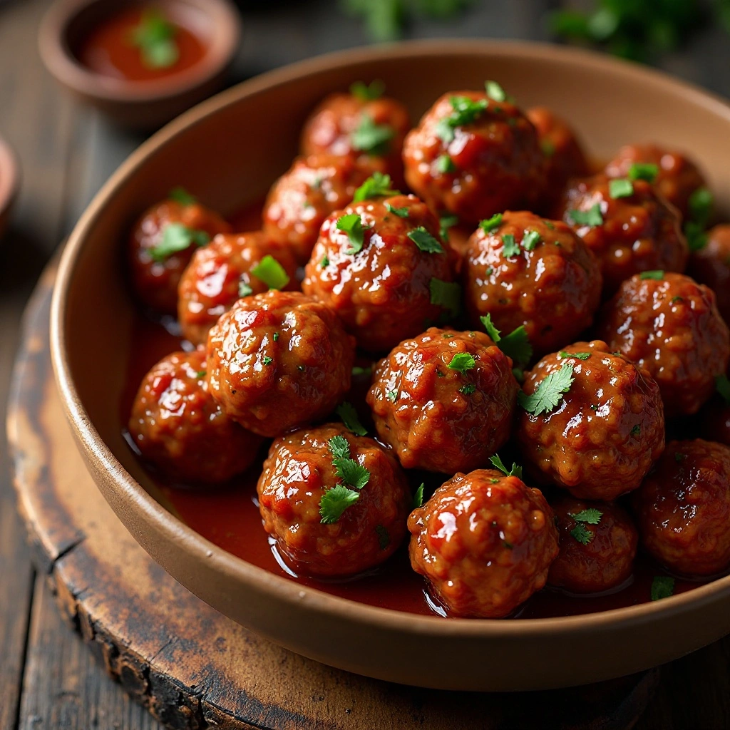 Sweet and Spicy Meatballs
