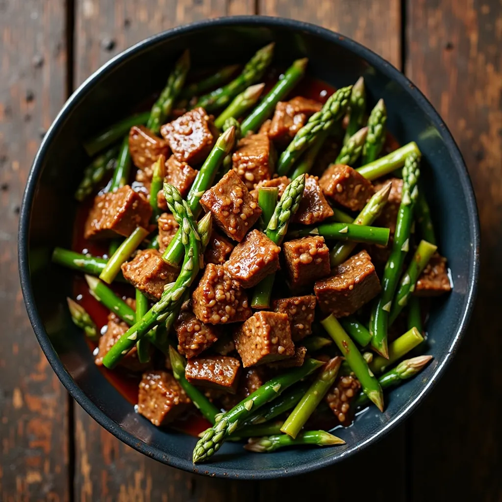 Teriyaki Beef and Asparagus