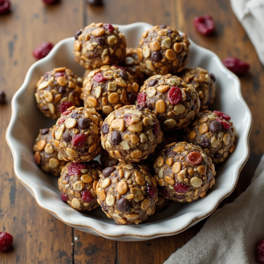 Trail Mix Energy Bites