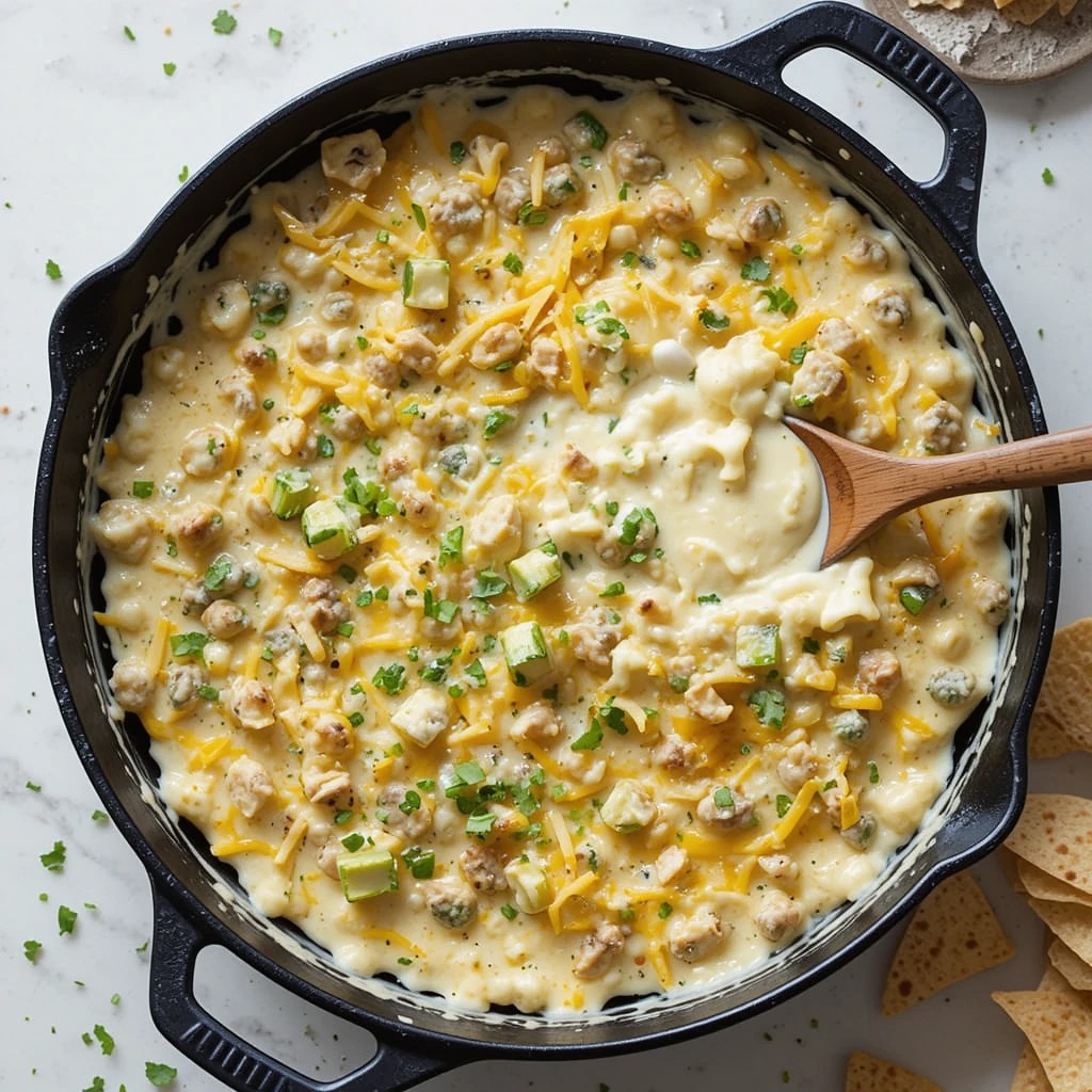Creamy Queso Fundido Dip