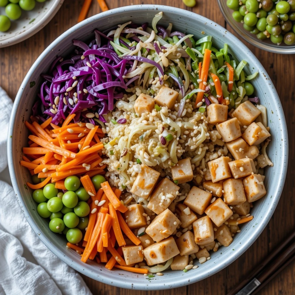 Asian Sesame Crunch Bento