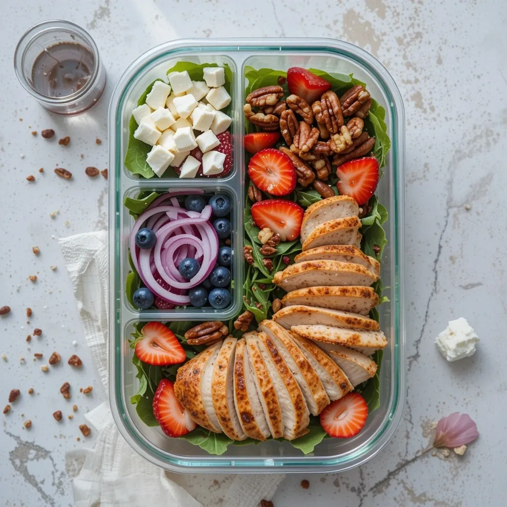 Berry Bliss Spinach Bento