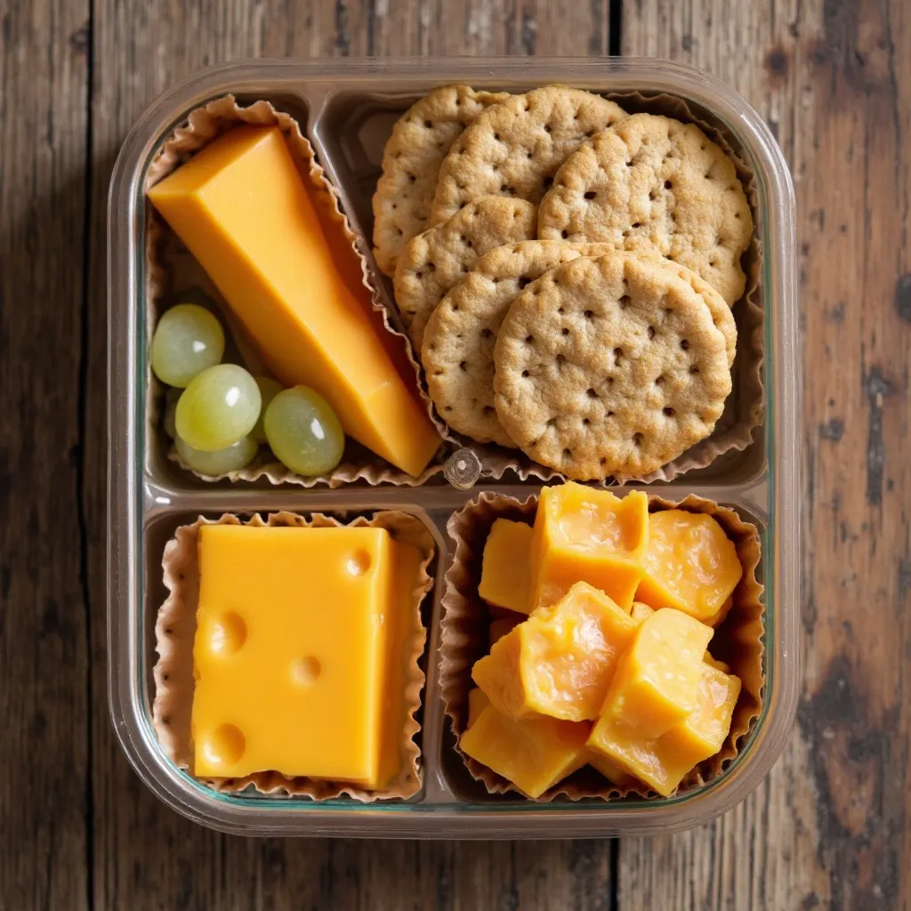 Cheese and Whole Grain Crackers