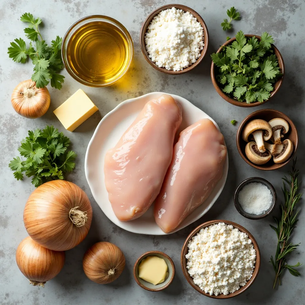 Chicken Thigh and Mushroom Recipe