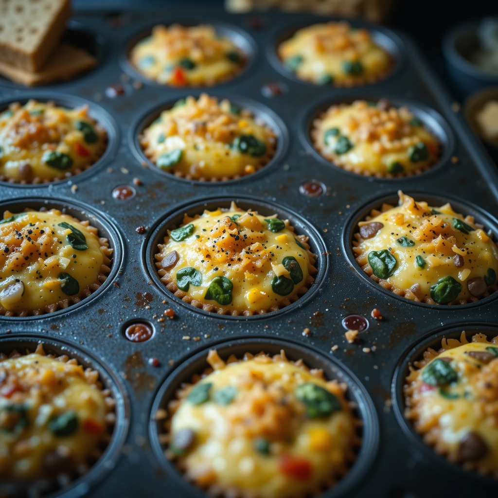 Egg Muffin Cups with Vegetables