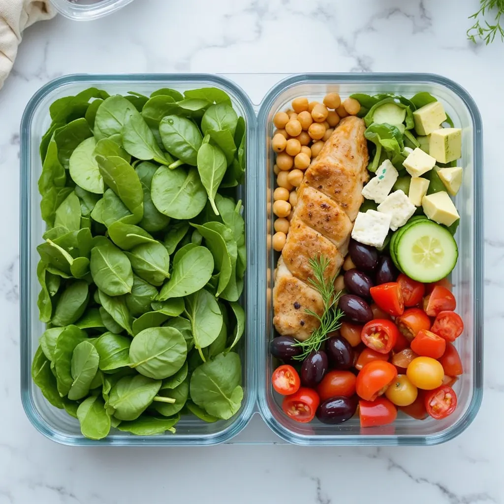 Greek Power Protein Bento