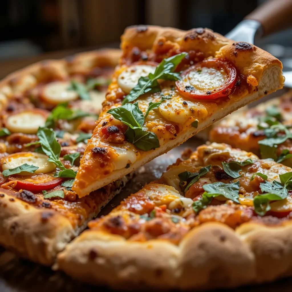 Healthy Sourdough Discard Pizza