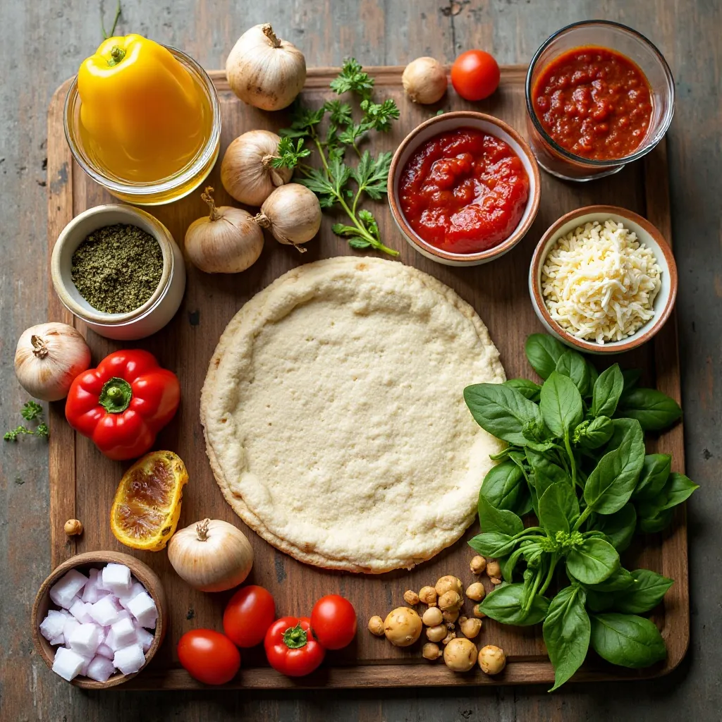 Healthy Sourdough Discard Pizza