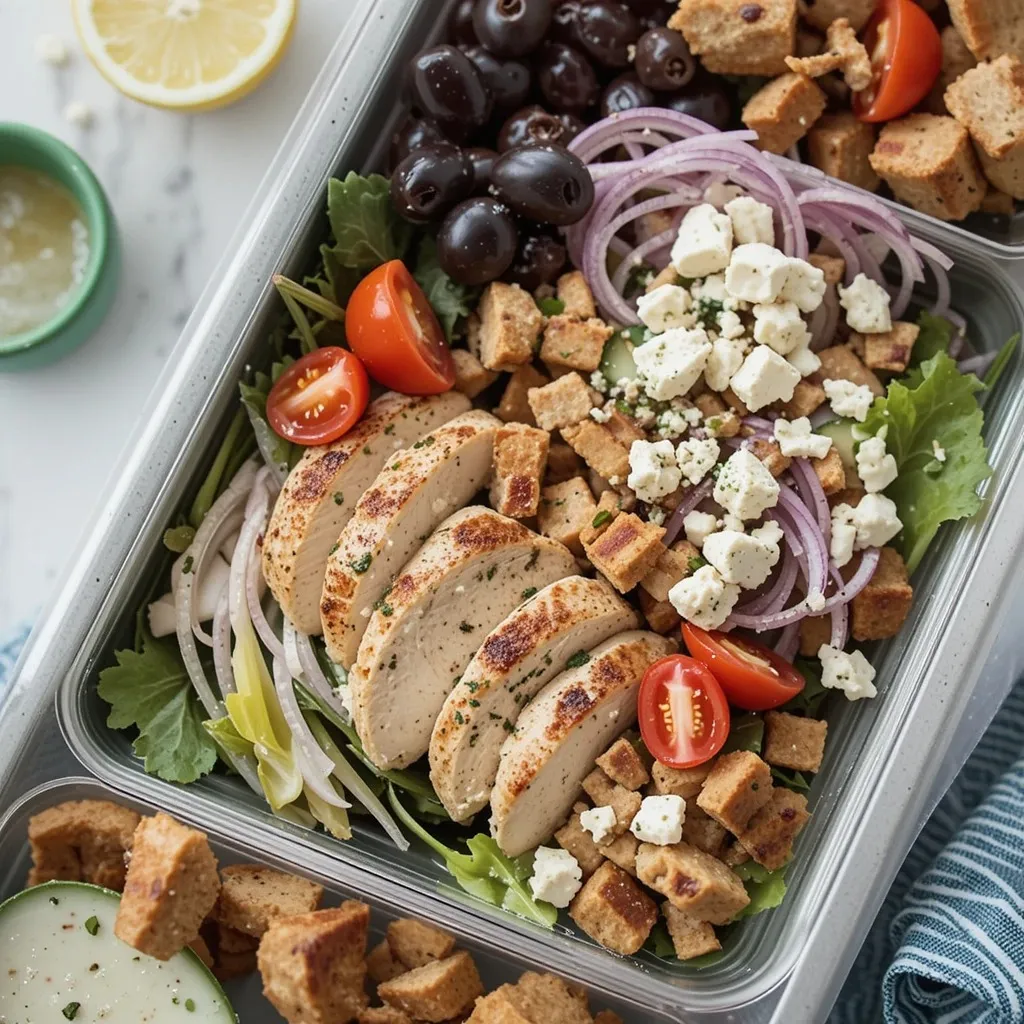 Mediterranean Goddess Bento Salad