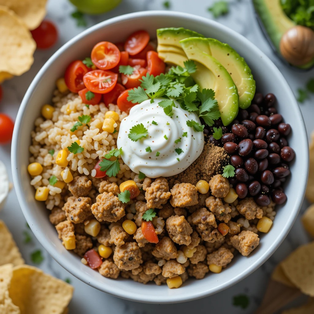 Mexican-Style Burrito Bowl