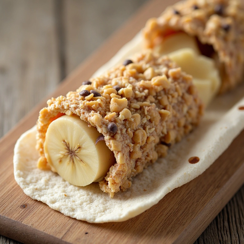 Peanut Butter and Banana Sushi