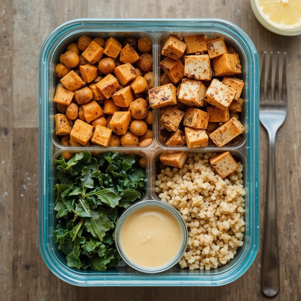 Protein-Packed Buddha Bowl Bento