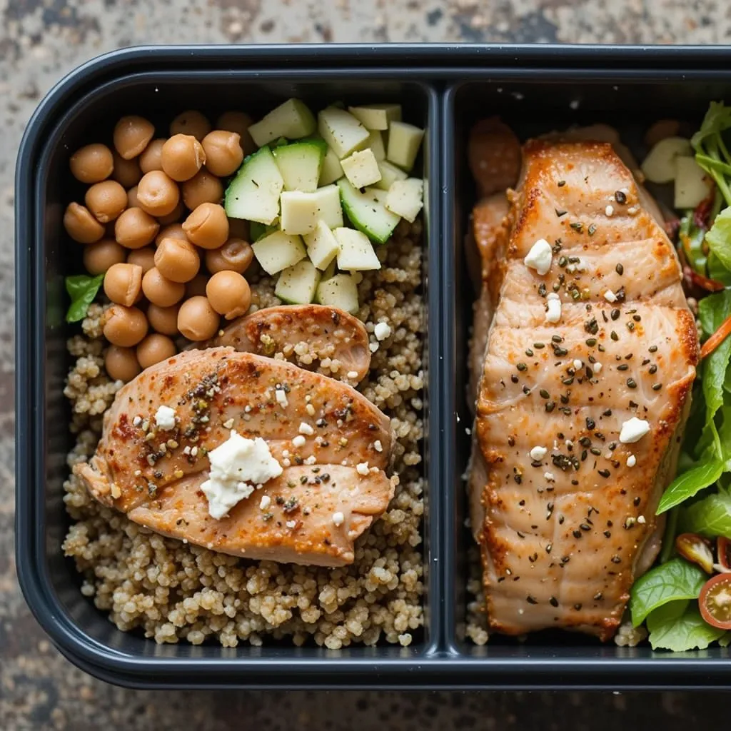 Protein-Packed Quinoa Bento