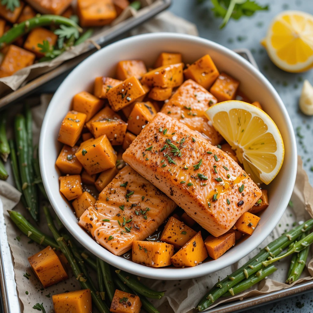 Salmon and Sweet Potato Meal Prep